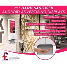 Ai-C Hand Sanitiser Android Advertising Display