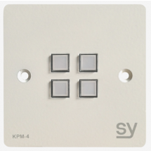 SY-KPM4-EW  BUTTON KEYPAD CONTROLLER 1 GANG WHITE