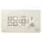 SY-KP4NV-EW 4 Button Keypad Controller, nav. keys and vol. control
