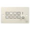 SY-KP8V-EW 8 BUTTON KEYPAD CONTROLLER WITH VOLUME CONTROL